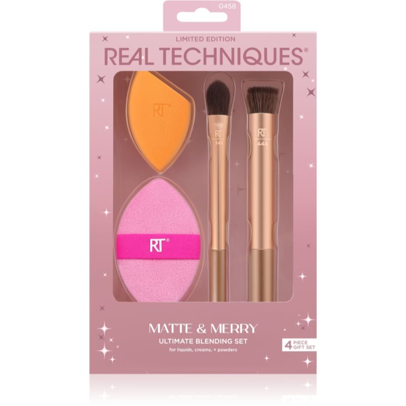 Real Techniques Matte&Merry Ultimated Blending Set sada štětců - parfo.cz