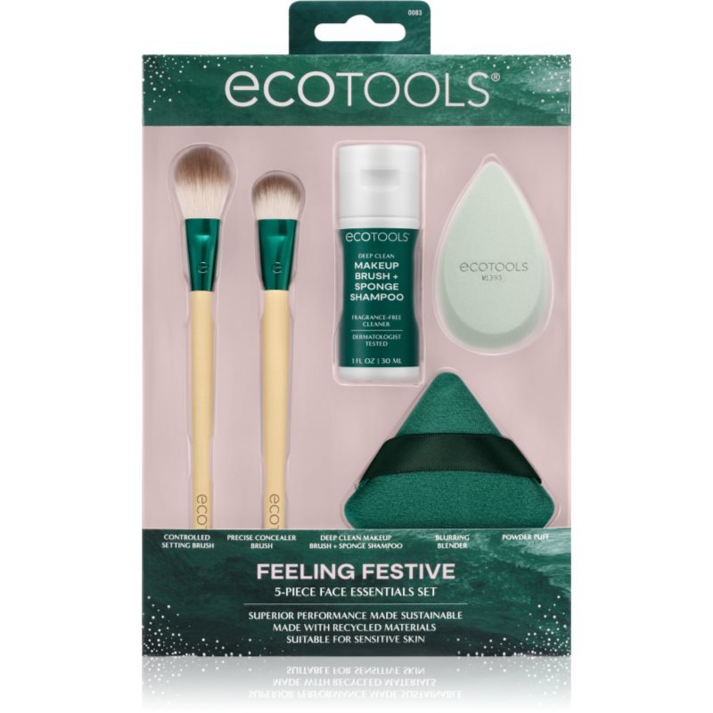 EcoTools Feeling Festive Face Feeling Festive sada štětců - parfo.cz