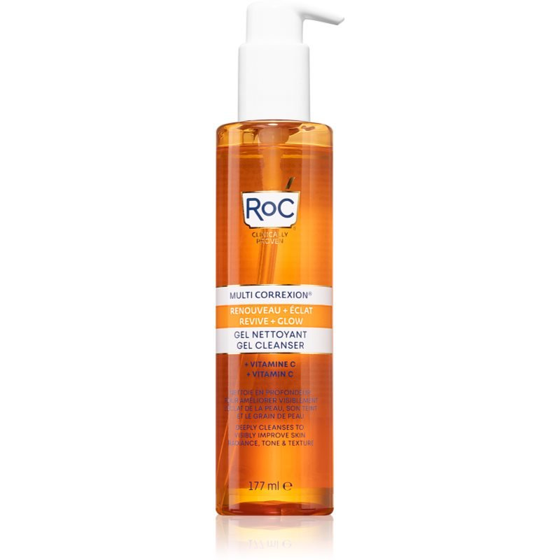 RoC Multi Correxion Revive + Glow revitalizační čisticí gel 177 ml - parfo.cz