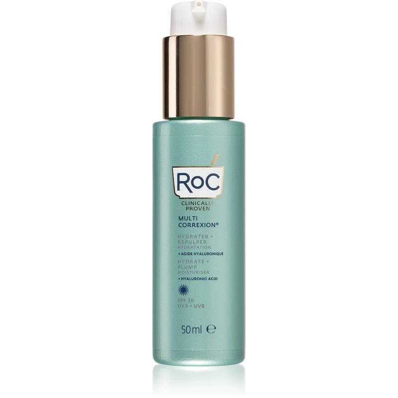 RoC Multi Correxion Hydrate & Plump intenzivní hydratační krém pro zpevnění pleti SPF 30 50 ml - parfo.cz
