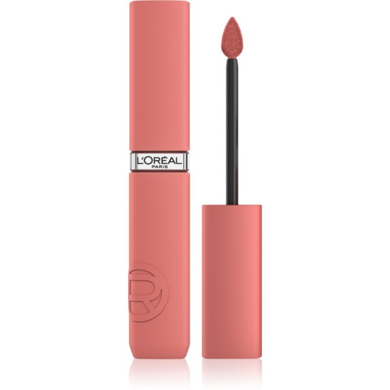 L’Oréal Paris Infaillible Matte Resistance matná hydratační rtěnka odstín 210 Tropical Vacay 5 ml - parfo.cz