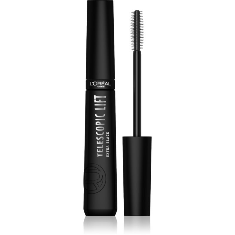 L’Oréal Paris Telescopic Lift Extra Black objemová řasenka v extra černé pro objem a natočení řas 9