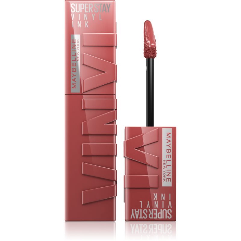 MAYBELLINE NEW YORK SuperStay Vinyl Ink dlouhotrvající tekutá rtěnka 115 PEPPY 4.2 ml - parfo.cz