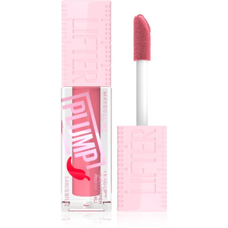 MAYBELLINE NEW YORK Lifter Plump lesk na rty se zvětšujícím efektem odstín 001 Blush Blaze 5.4 ml - parfo.cz