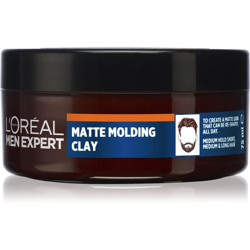 L’Oréal Paris Men Expert Messy Hair stylingový jíl na vlasy s matným efektem 75 ml - parfo.cz
