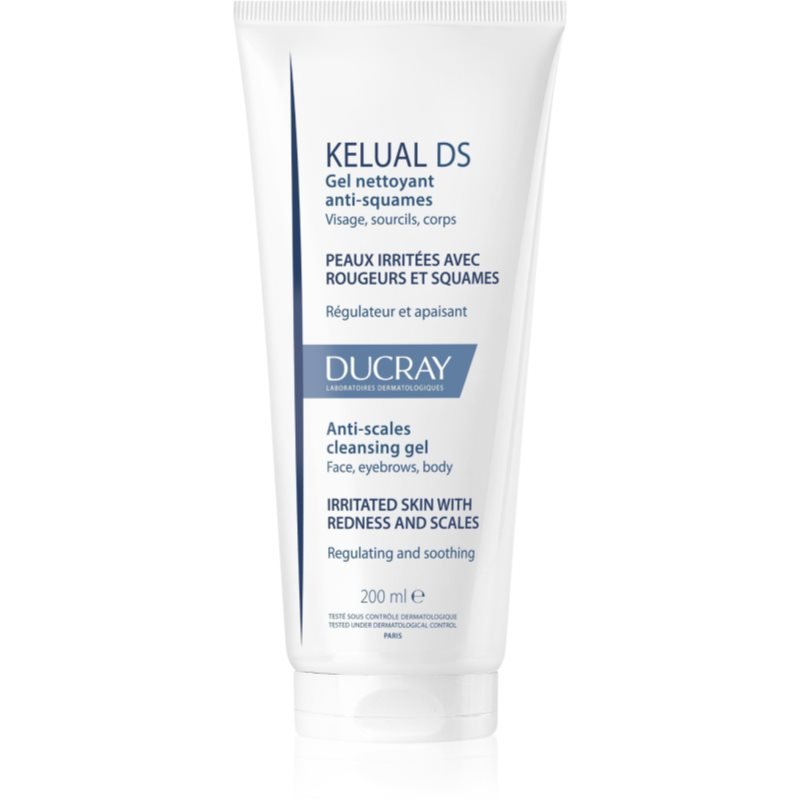 Ducray Kelual DS čisticí gel pro šupinatou a podrážděnou pokožku 200 ml - parfo.cz
