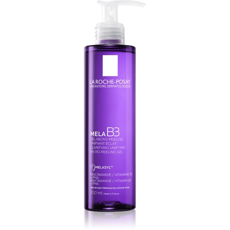 La Roche-Posay Mela B3 čisticí pleťový gel pro sjednocení barevného tónu pleti 200 ml - parfo.cz