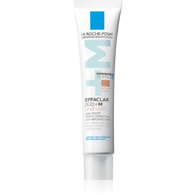 La Roche-Posay Effaclar DUO+M Unifiant lehký tónovací krém s hydratačním účinkem odstín Medium 40 ml - parfo.cz