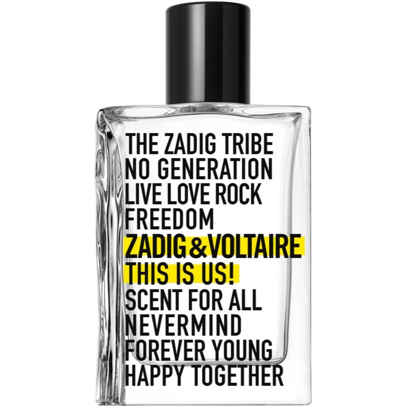 Zadig & Voltaire THIS IS US! toaletní voda unisex 100 ml - parfo.cz