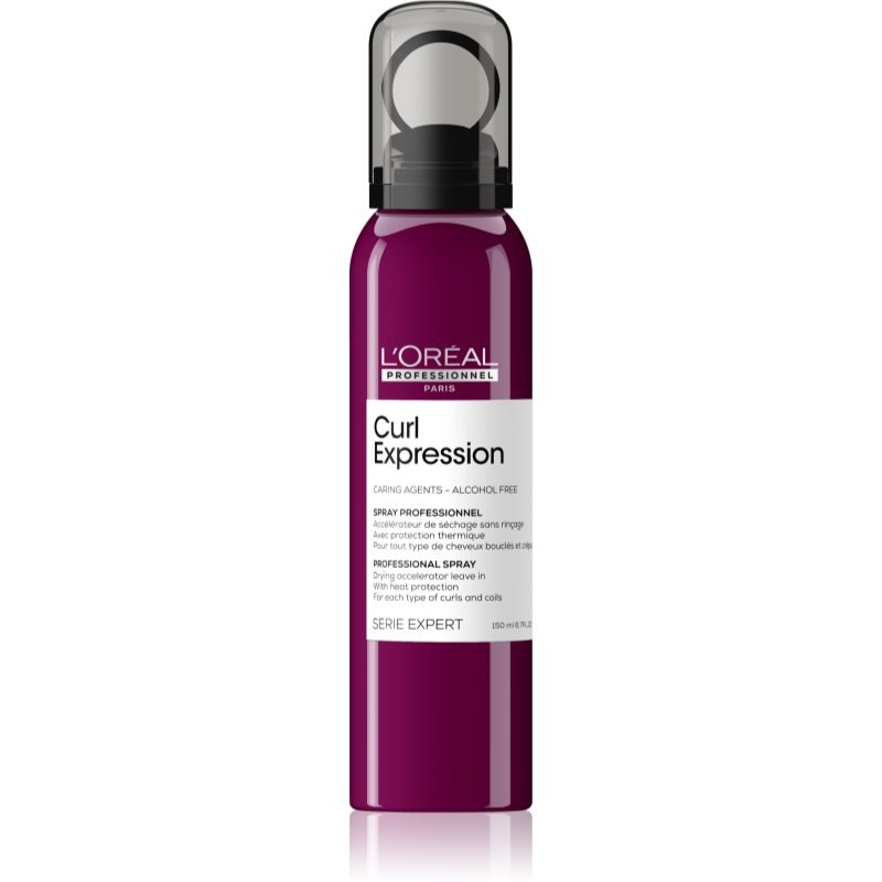 L’Oréal Professionnel Serie Expert Curl Expression bezoplachový sprej pro rychlejší foukanou 150 ml - parfo.cz