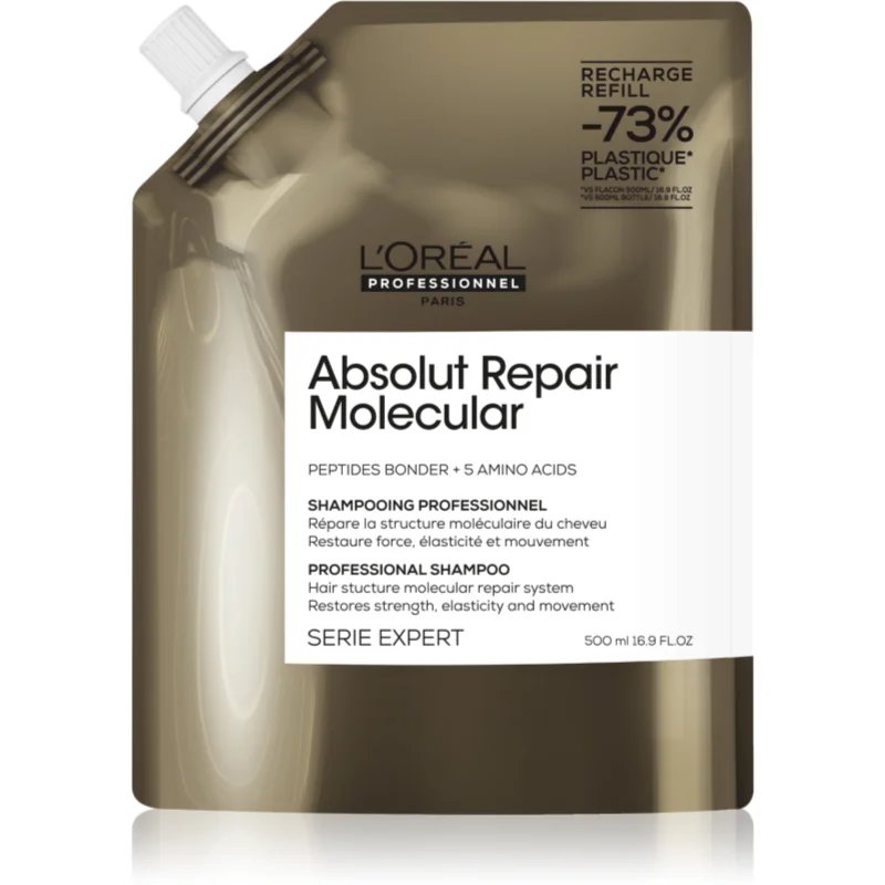L’Oréal Professionnel Serie Expert Absolut Repair Molecular posilující šampon pro poškozené vlasy 500 ml - parfo.cz