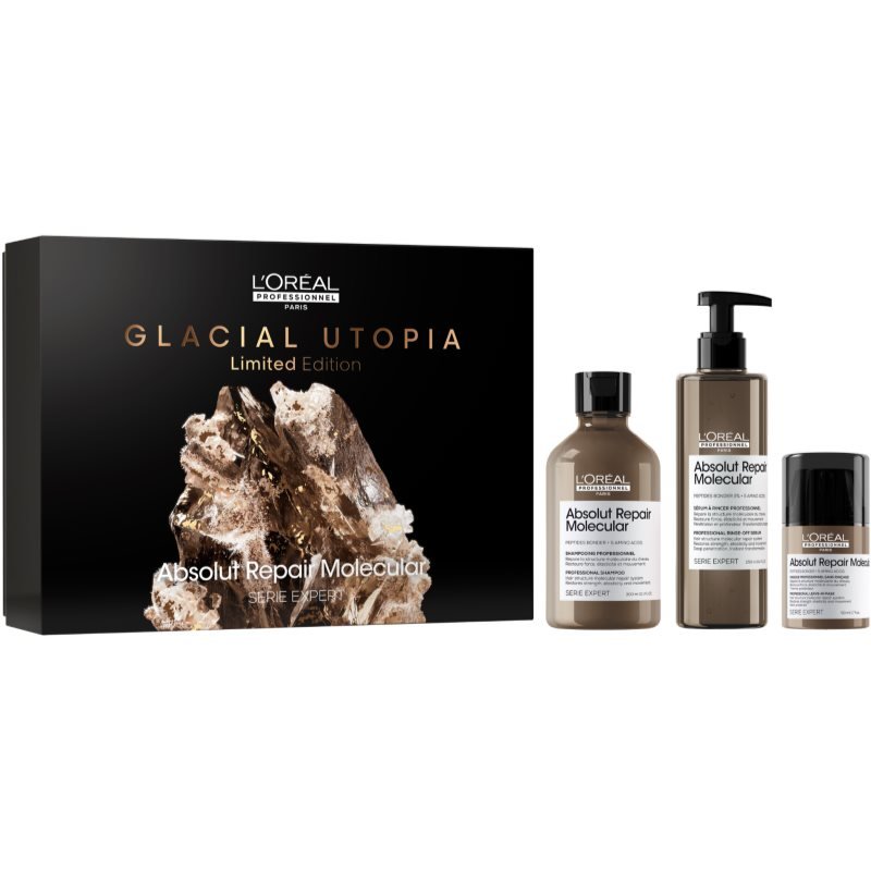 L’Oréal Professionnel Serie Expert Absolut Repair Molecular dárková sada pro poškozené vlasy - parfo.cz