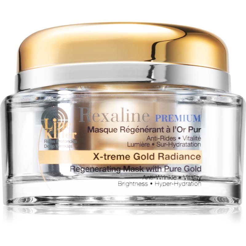 Rexaline Premium Line-Killer X-Treme Gold Radiance hloubkově regenerační maska s 24karátovým zlatem 50 ml - parfo.cz
