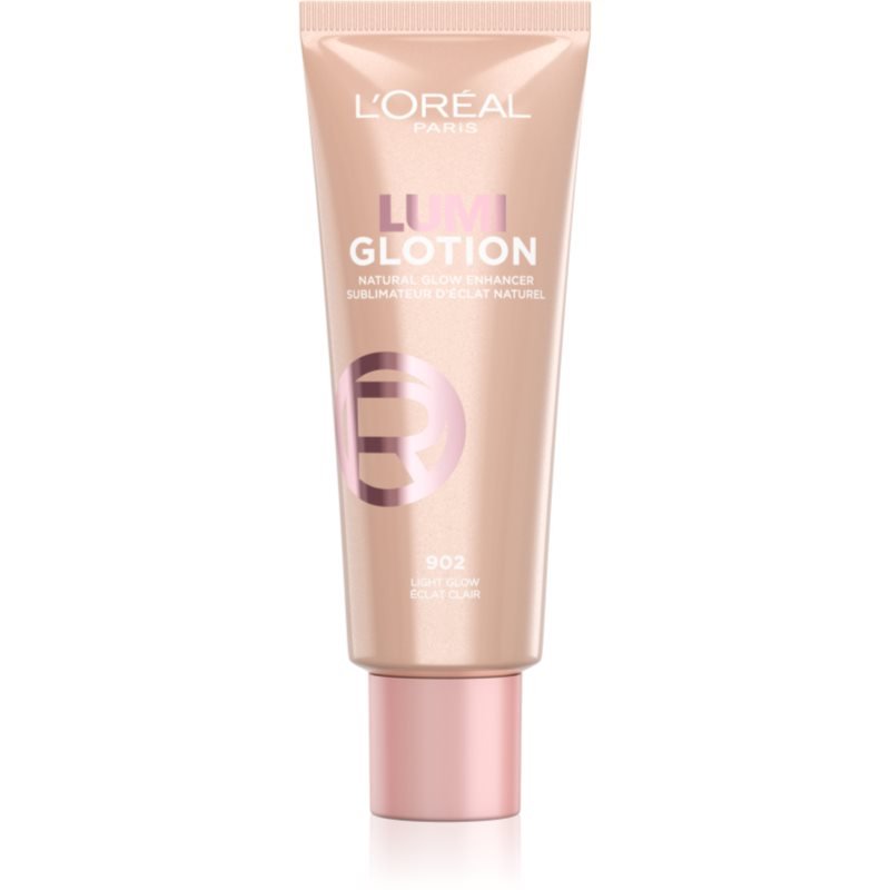 L’Oréal Paris Lumi Glotion krémový rozjasňovač s hydratačním účinkem odstín 902 Light Glow 40 ml - parfo.cz