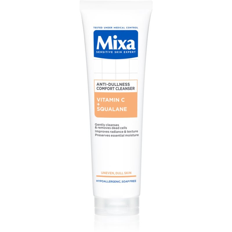 MIXA Anti-Dullness Comfort Cleanserm čisticí pleťový gel s vitaminem C 150 ml - parfo.cz