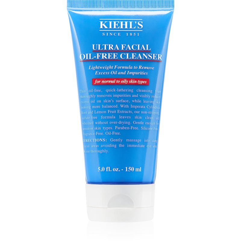 Kiehl's Ultra Facial Oil-Free Cleanser osvěžující čisticí pěna pro normální až mastnou pleť 150 ml - parfo.cz