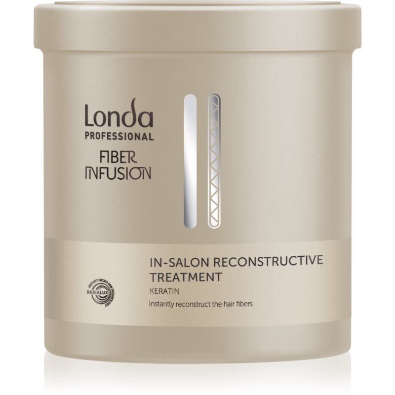 Londa Professional Fiber Infusion In-Salon Reconstructive Treatment obnovující maska pro poškozené vlasy s keratinem 750 ml - parfo.cz