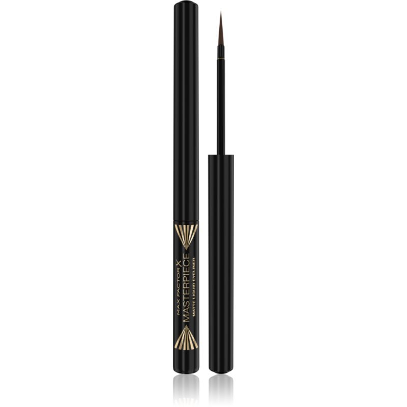 Max Factor Masterpiece voděodolné oční linky s matným efektem odstín 03 Espresso 1
