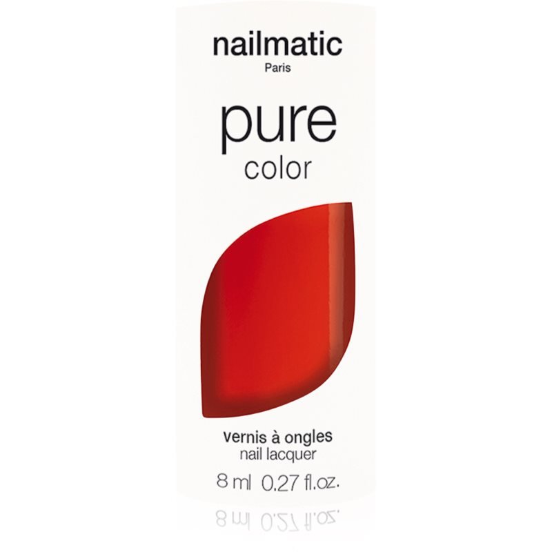 Nailmatic Pure Color lak na nehty GEORGIA-Rouge Coquelicot /Poppy Red 8 ml - parfo.cz