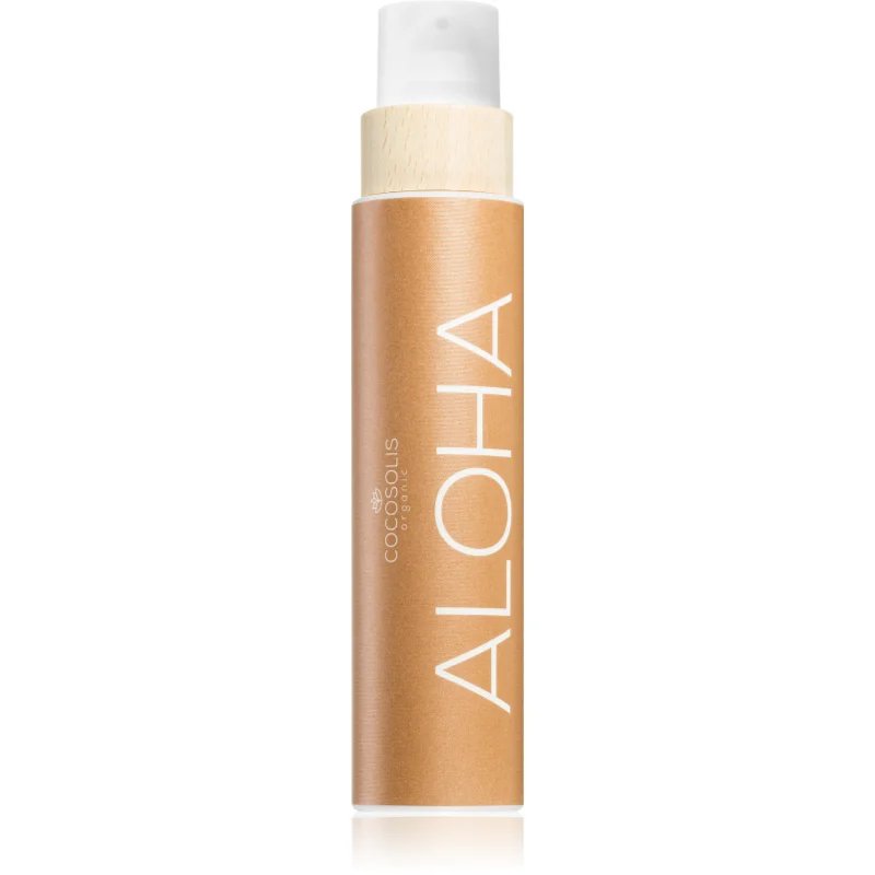 COCOSOLIS ALOHA pečující a opalovací olej bez ochranného faktoru s vůní Coconut 200 ml - parfo.cz