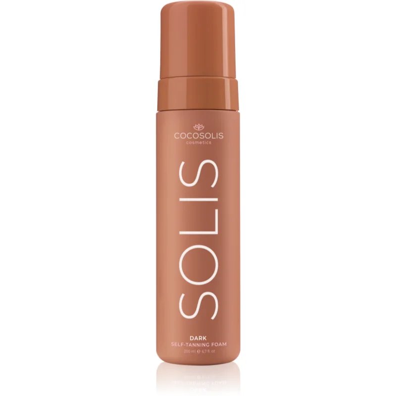 COCOSOLIS SOLIS Dark samoopalovací pěna 200 ml - parfo.cz