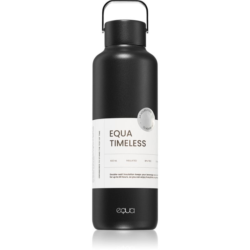 Equa Timeless Thermo termoláhev malá barva Dark 600 ml - parfo.cz