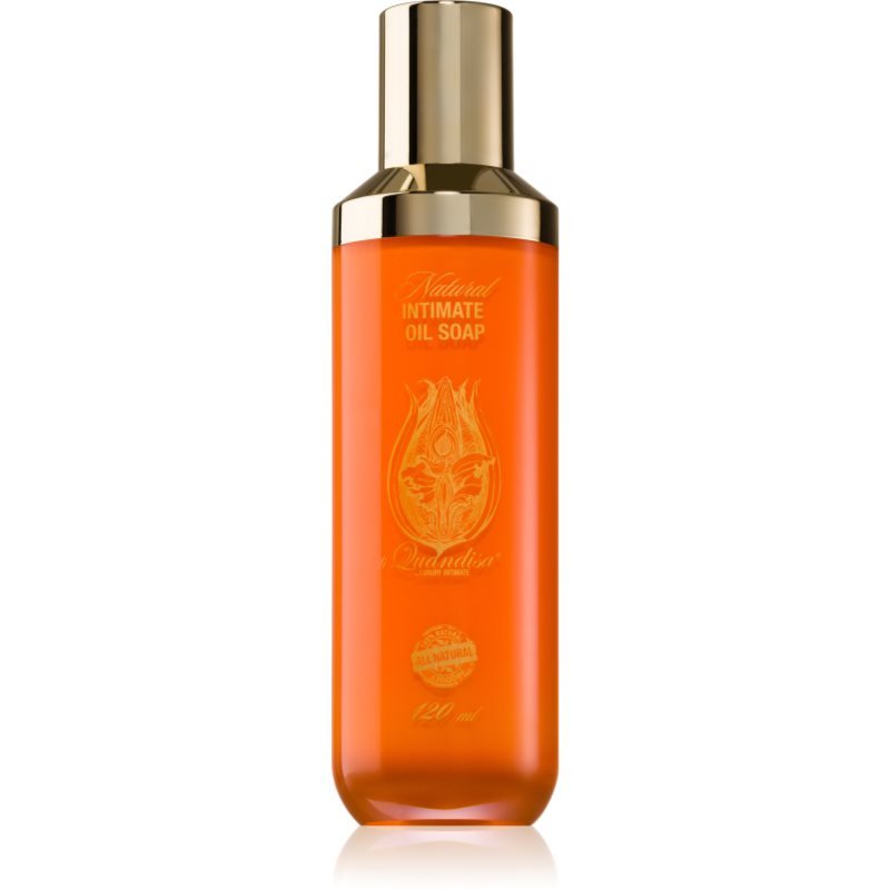 Li Quandisa Intimate Natural olejové mýdlo na intimní hygienu 120 ml - parfo.cz