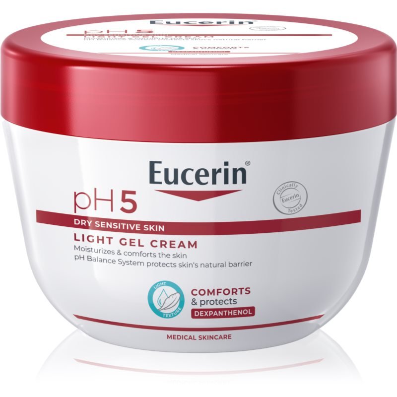 Eucerin pH5 lehký gelový krém pro citlivou pokožku 350 ml - parfo.cz