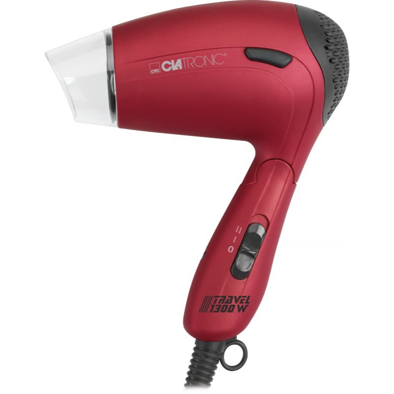ProfiCare Clatronic HTD 3429 cestovní fén na vlasy Red 1 ks - parfo.cz