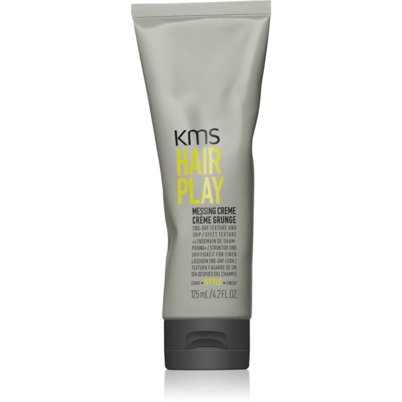KMS Hair Play Messing Creme krém na vlasy pro hladký styling a objem 125 ml - parfo.cz
