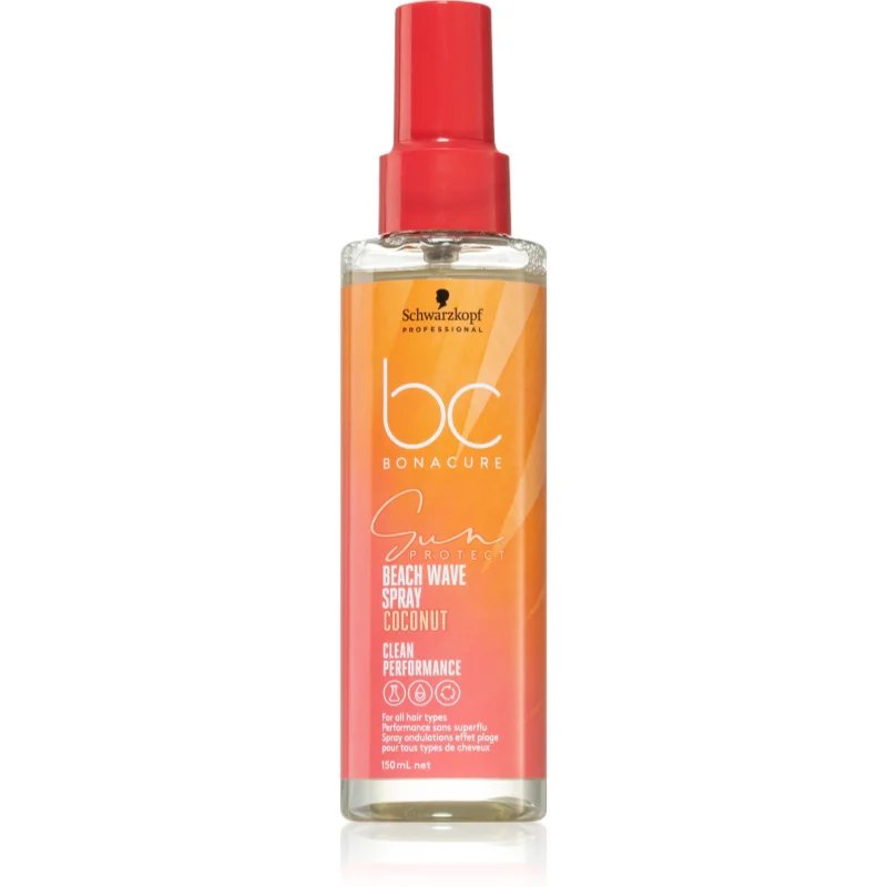 Schwarzkopf Professional BC Bonacure Sun Protect Beach Waves Spray sprej na vlasy pro plážový efekt 150 ml - parfo.cz