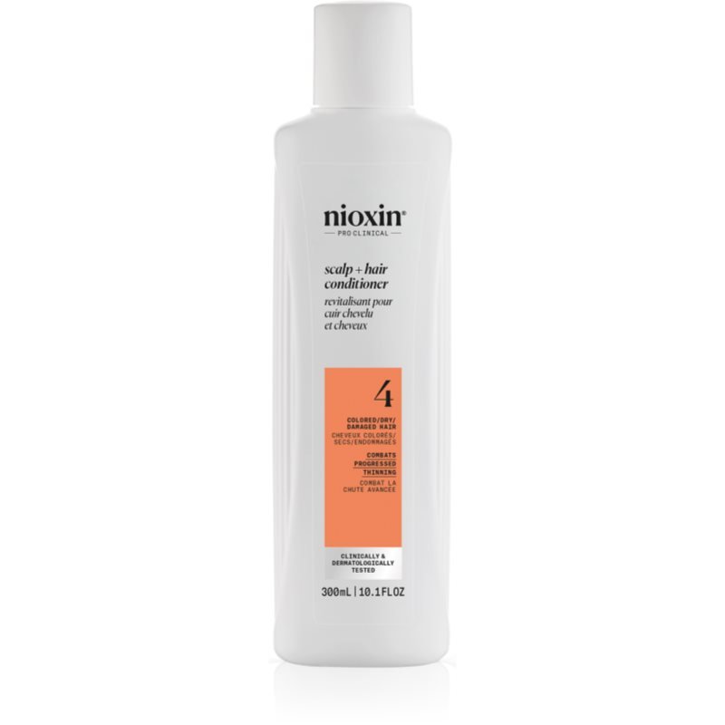 Nioxin System 4 Scalp + Hair Conditioner hydratační a vyživující kondicionér pro barvené a poškozené vlasy 300 ml - parfo.cz