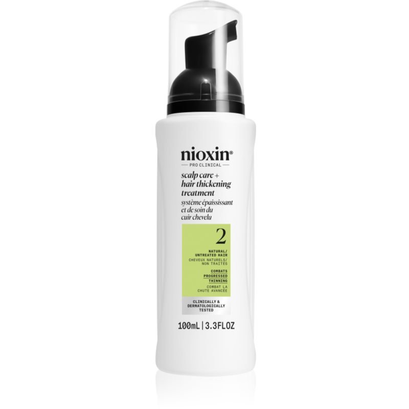 Nioxin System 2 Scalp + Hair Thickening Treatment bezoplachová kúra proti řídnutí vlasů 100 ml - parfo.cz