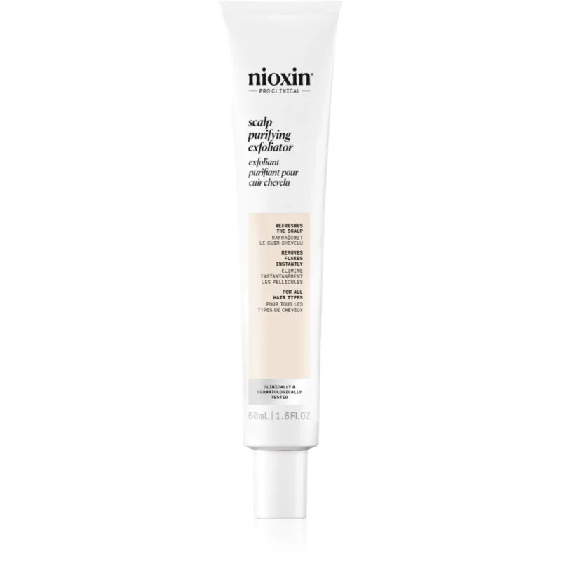 Nioxin Scalp Purifying Exfoliator péče o pokožku hlavy proti lupům 50 ml - parfo.cz