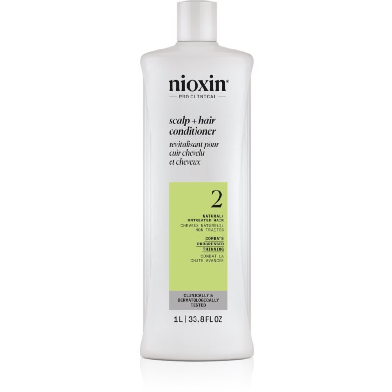 Nioxin System 2 Scalp + Hair Conditioner kondicionér proti řídnutí vlasů 1000 ml - parfo.cz