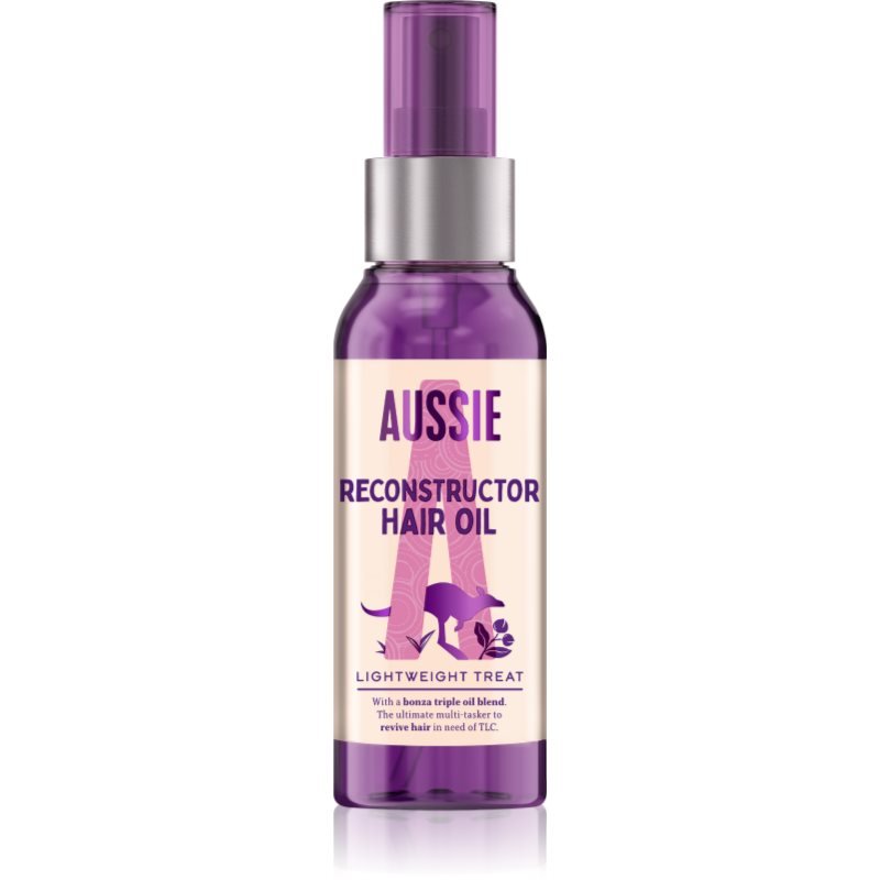 Aussie 3 Miracle Oil Reconstructor olejová péče pro poškozené vlasy 100 ml - parfo.cz