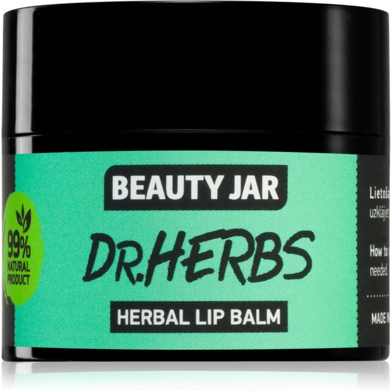 Beauty Jar Dr. Herbs balzám na rty s vyživujícím účinkem 15 ml - parfo.cz