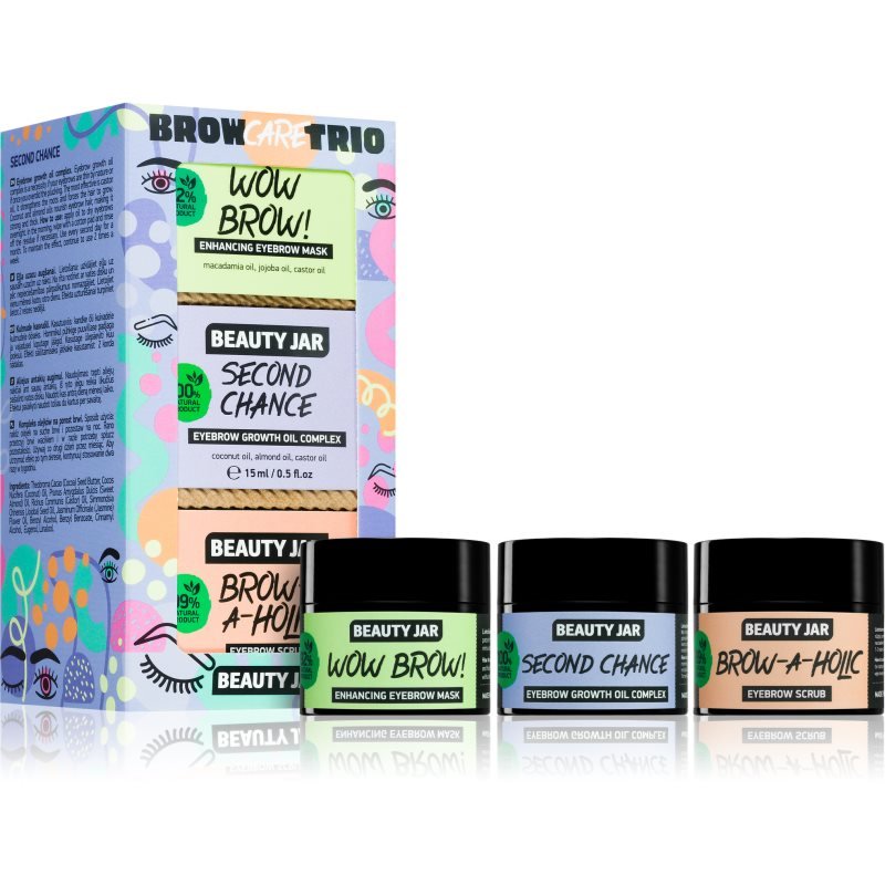 Beauty Jar Brow Care Trio dárková sada na obočí - parfo.cz