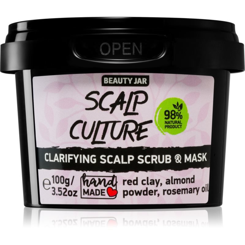 Beauty Jar Scalp Culture peeling a maska na vlasy a vlasovou pokožku 100 g - parfo.cz