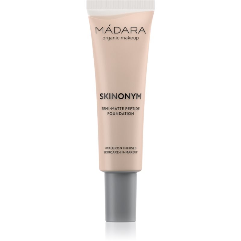 MÁDARA Skinonym Semi-Matte Peptide dlouhotrvající make-up s peptidy odstín Ivory 20 30 ml - parfo.cz