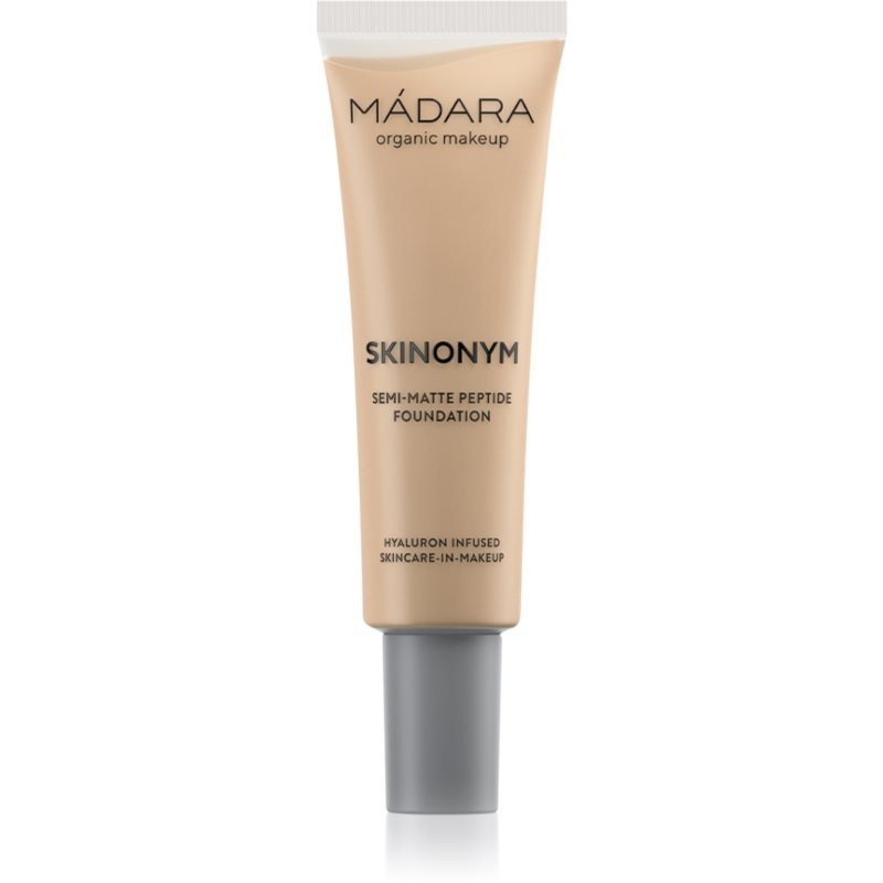 MÁDARA Skinonym Semi-Matte Peptide dlouhotrvající make-up s peptidy odstín True Beige 35 30 ml - parfo.cz