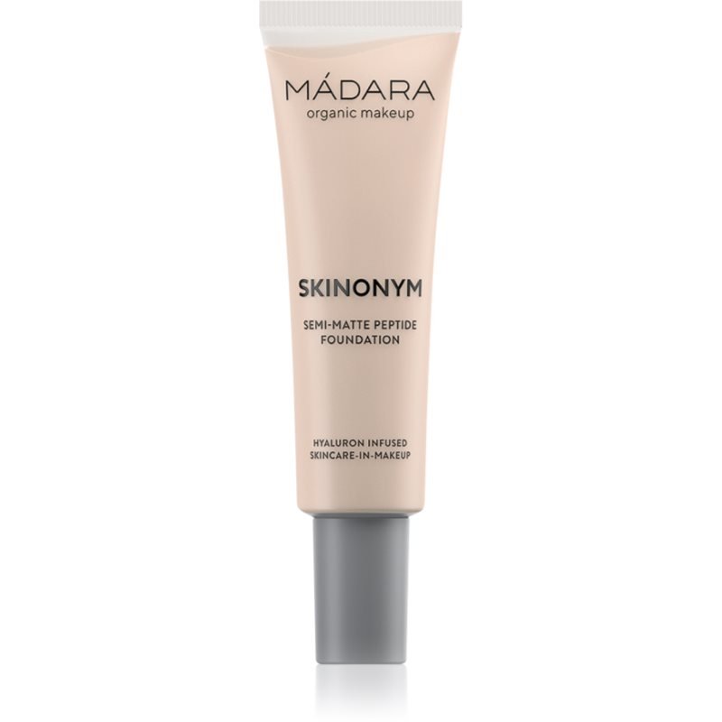 MÁDARA Skinonym Semi-Matte Peptide dlouhotrvající make-up s peptidy odstín #25 Linen 30 ml - parfo.cz