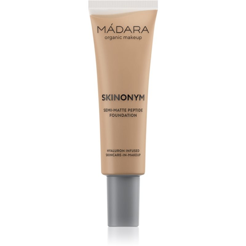 MÁDARA Skinonym Semi-Matte Peptide dlouhotrvající make-up s peptidy odstín #55 Clay 30 ml - parfo.cz