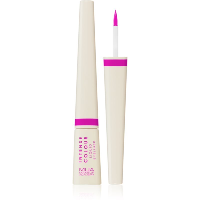 MUA Makeup Academy Neon Lights tekuté oční linky odstín Ultraviolet 3 ml - parfo.cz