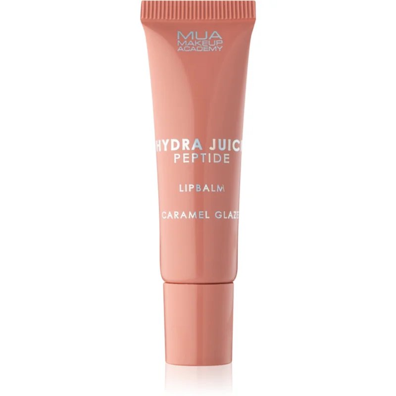 MUA Makeup Academy Hydra-Juice Peptide hydratační balzám na rty pro lesk vůně Caramel Glaze 10 ml - parfo.cz
