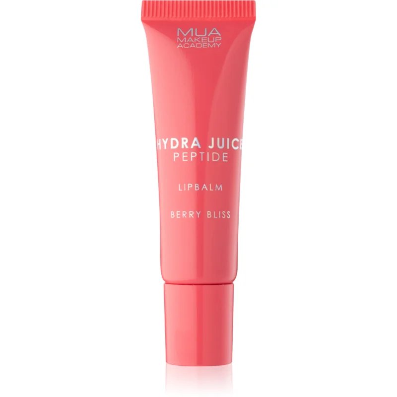 MUA Makeup Academy Hydra-Juice Peptide hydratační balzám na rty pro lesk vůně Berry Bliss (Strawberry) 10 ml - parfo.cz