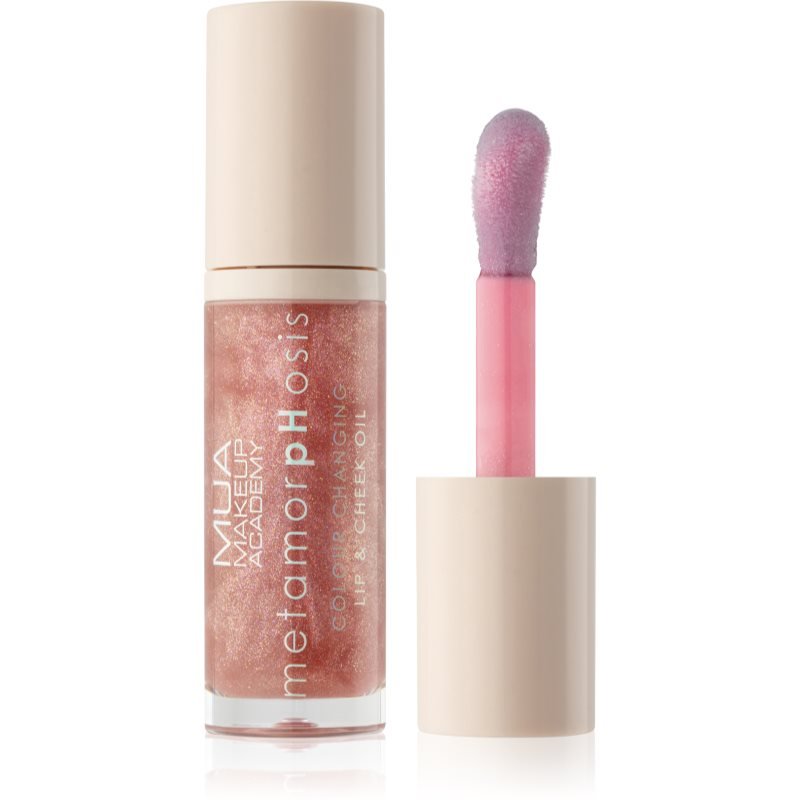 MUA Makeup Academy Metamorphosis olejový lesk na rty na rty a tváře vůně The Truth 7 ml - parfo.cz