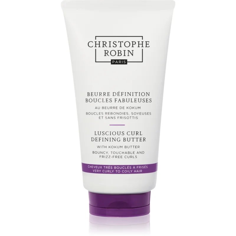 Christophe Robin Luscious Curl Defining Butter with Kokum Butter modelovací máslo pro vlnité a kudrnaté vlasy 150 ml - parfo.cz