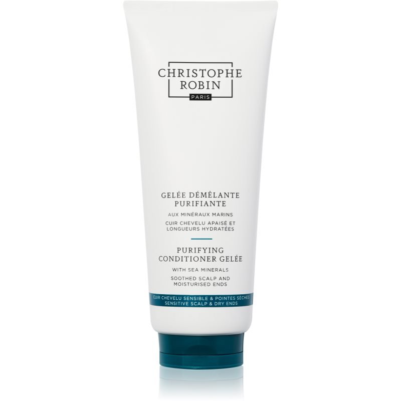 Christophe Robin Purifying Conditioner Geleé with Sea Minerals gelový kondicionér pro snadné rozčesání vlasů 200 ml - parfo.cz