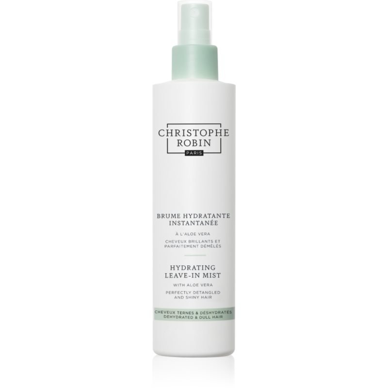 Christophe Robin Hydrating Leave-In Mist with Aloe Vera vyživující a hydratační sprej pro suché a zcitlivělé vlasy 150 ml - parfo.cz